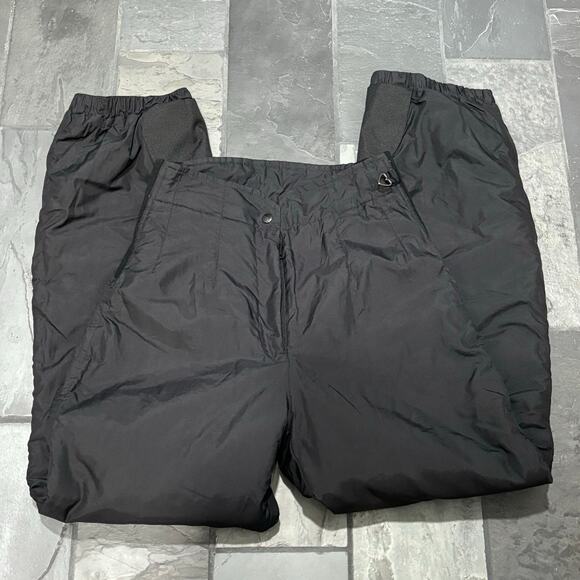 Vintage Obermeyer Sugarbush Black Ski Pants - size 8 - Picture 3 of 10